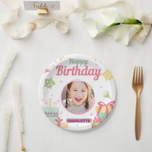 princess birthday papieren bordje (Huwelijk)