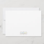 Princess Birthday Party Invitation Kaart (Achterkant)