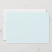 Princess Birthday Party Invitation Kaart (Achterkant)