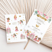 Princess Birthday Party Invitation Kaart
