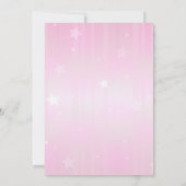 Princess Birthday Party nodigt Sjabloon uit Kaart (Achterkant)