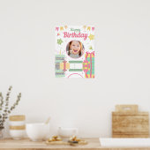 princess birthday poster (Keuken)
