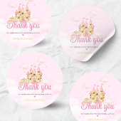 Princess Birthday Ronde Sticker