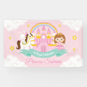 Princess Birthday Spandoek (Horizontaal)