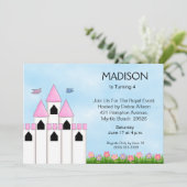 Princess Birthday/Tea-uitnodigingen Kaart (Staand voorkant)