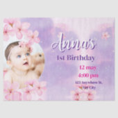 Princess birthday  tissuepapier (Voorkant)