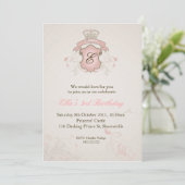 Princess Birthday Uitnodiging (Staand voorkant)