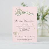 Princess Birthday Uitnodiging (Staand voorkant)