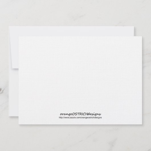 Princess Birthday Uitnodiging (Achterkant)