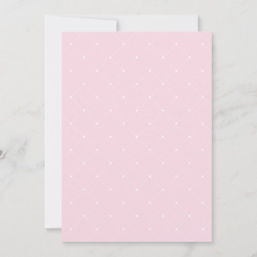 Princess Birthday Uitnodiging (Achterkant)