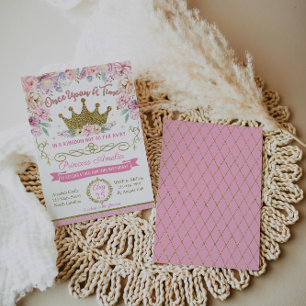 Princess Birthday Uitnodiging