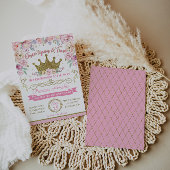 Princess Birthday Uitnodiging