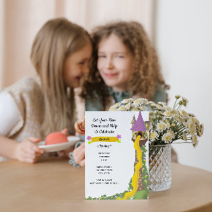 Princess Birthday Uitnodiging