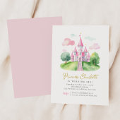 Princess Birthday Uitnodiging