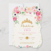 Princess Birthday Uitnodiging (Voorkant)