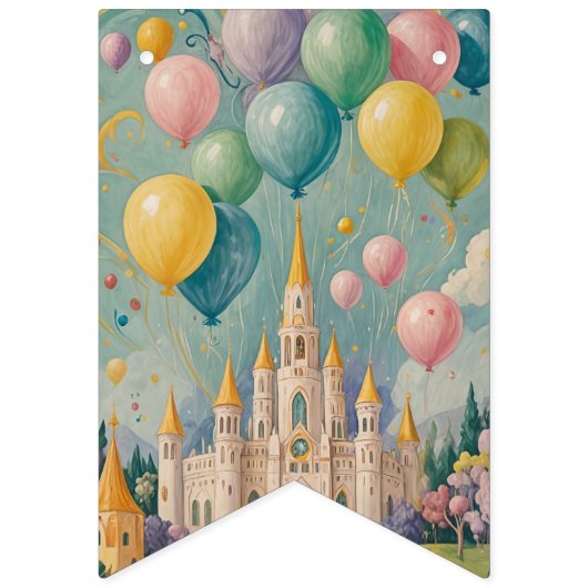 Princess Birthday Vlaggetjes (Eerste vlag)