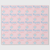 Princess Birthday Wrapping Paper Cadeaupapier (Vlak)