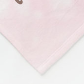 Princess Blanket voor maandelijkse foto's van mijl Fleece Deken (Hoek)