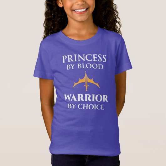 Princess Blood, Warrior Choice Meisjes Shirt (Voorkant)