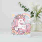 Princess Blossom Briefkaart (Staand voorkant)