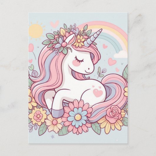 Princess Blossom Briefkaart (Voorkant)