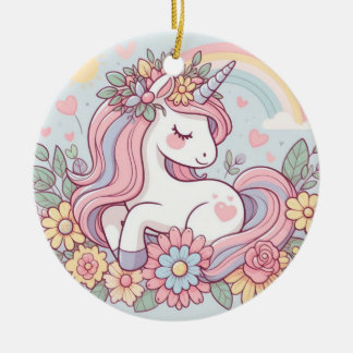 Princess Blossom Keramisch Ornament