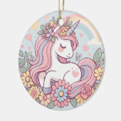 Princess Blossom Keramisch Ornament (Links)