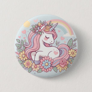 Princess Blossom Ronde Button 5,7 Cm
