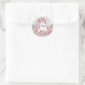 Princess Blossom Ronde Sticker (Tas)