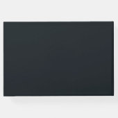 Princess Blue Baby shower Gastenboek (Achterkant)