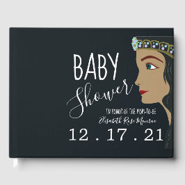 Princess Blue Baby shower Gastenboek