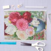 Princess Bonnie en Hardy Rozen Antiek Print Tissuepapier (Craft)