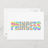 Princess Briefkaart (Voorkant / Achterkant)