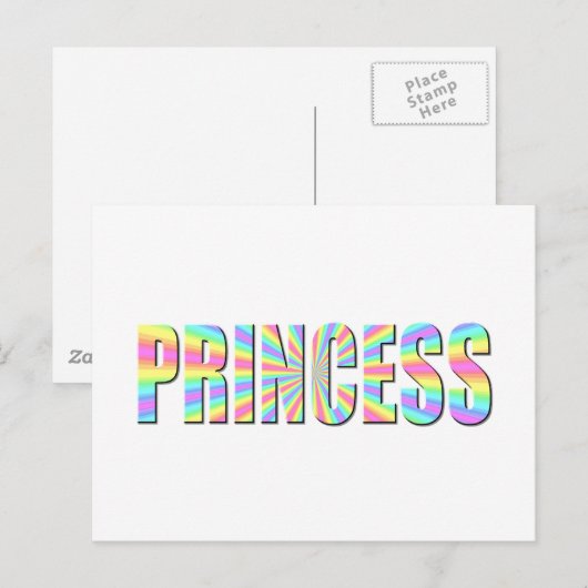 Princess Briefkaart (Voorkant / Achterkant)