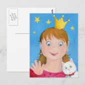 Princess Briefkaart (Voorkant / Achterkant)