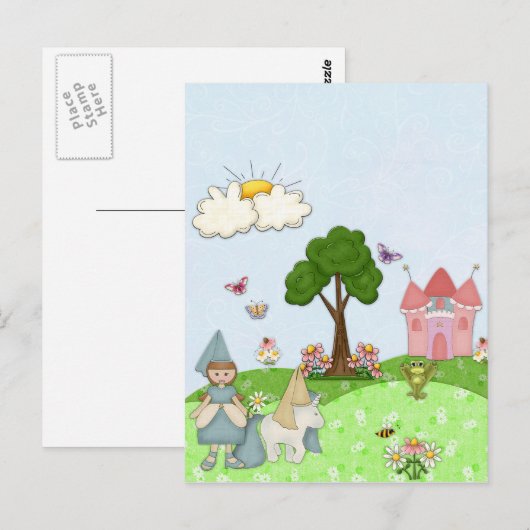 Princess Briefkaart (Voorkant / Achterkant)