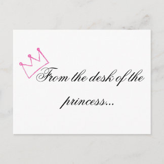 Princess briefkaart