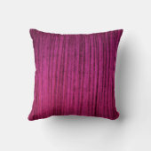 Princess Bright Pink velvet textuur Kussen (Achterkant)