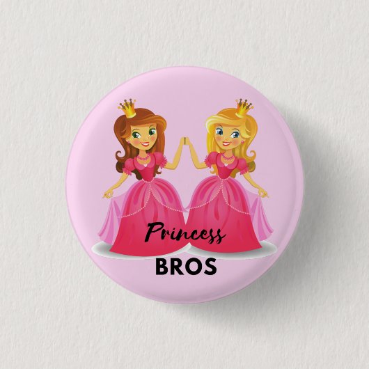 Princess Bros Ronde Button 3,2 Cm (Voorkant)