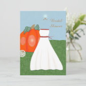  Princess Bruids Douche Uitnodigingen (Staand voorkant)