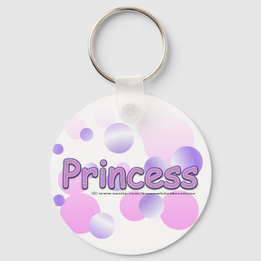 Princess Bubbles Sleutelhanger (Voorkant)