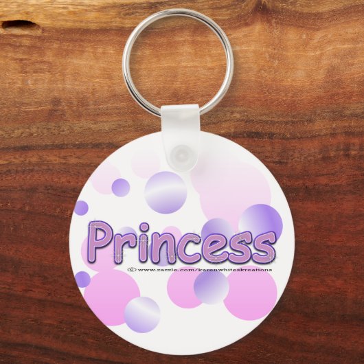 Princess Bubbles Sleutelhanger (Voorkant)