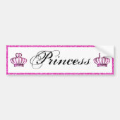 "Princess" bumper sticker (Voorkant)