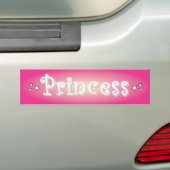 Princess Bumpersticker (Op auto)