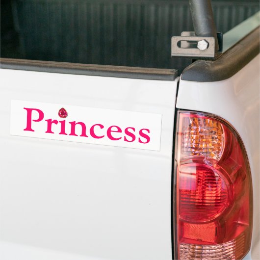 Princess Bumpersticker (Op Truck)