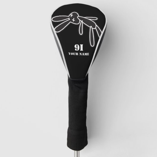 Princess' Bunny Golfheadcover (Voorkant)