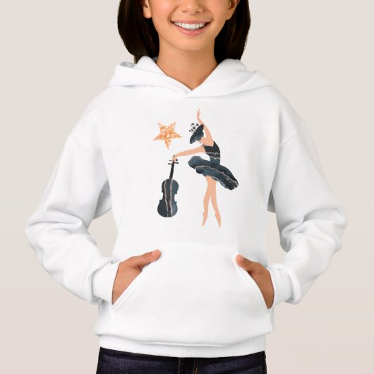 Princess butterfly ballerina blue en gold (Voorkant)