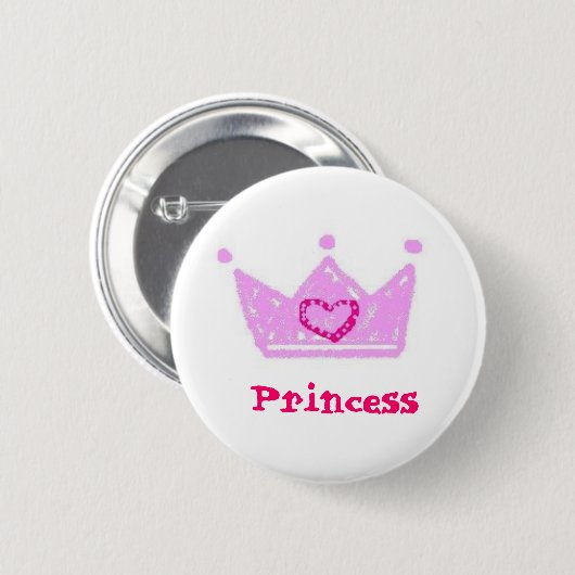 Princess Button (Voorkant /achterkant)