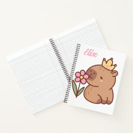 Princess Capybara Notitieboek