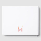 Princess Car wenst baby BabyShower-gastboek Gastenboek (Achterkant)